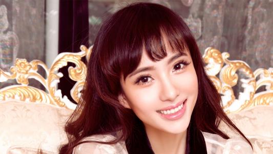 高清女星刘芷微卖萌可爱清纯桌面壁纸第6张