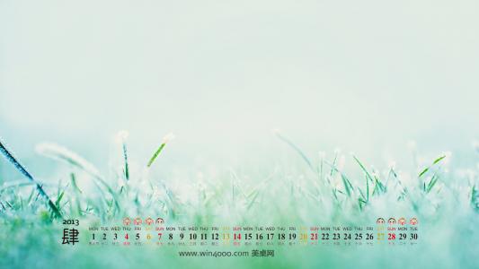 美丽雪景风光壁纸之2013年3月日历壁纸【2】第6张