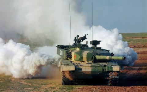 T-90主战坦克重火力高清桌面壁纸第4张