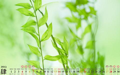 2013年5月风景日历高清壁纸第6张