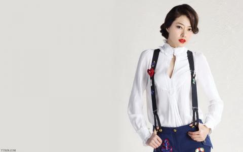 中国内地南京女演员熊黛林美女模特壁纸第1张