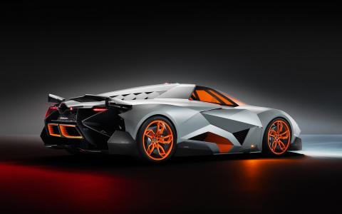 兰博基尼电脑桌面壁纸之LamborghiniEgoista超级跑车第3张