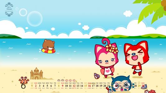 可爱阿狸精选手机壁纸第2张