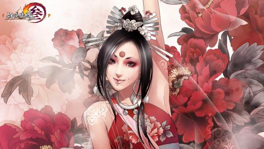 高清手游chinajoy游戏唯美美女高清壁纸第4张