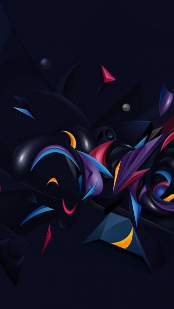 高清魔幻立体空间创意3DiPhone5手机壁纸第4张