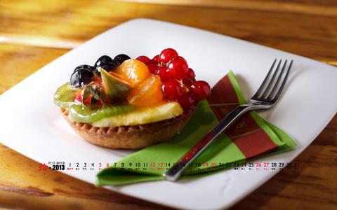 精选美味可口的瑞士卷蛋糕高清美食甜点桌面壁纸下载第二辑第2张