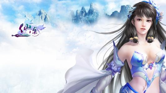 高清手游chinajoy《逍遥江湖》美女游戏壁纸第2张