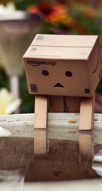 纸盒人Danboard高清手机壁纸740*1384第2张
