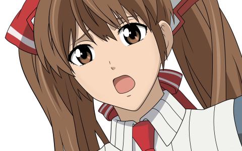 日本校园动漫魔法老师高清人物桌面壁纸第一辑第5张