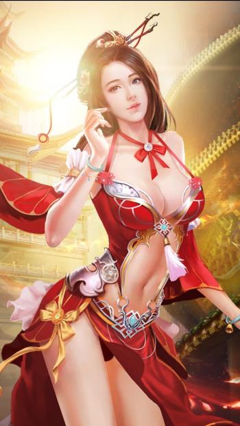 林志玲大唐无双2游戏代言高清手机壁纸第1张