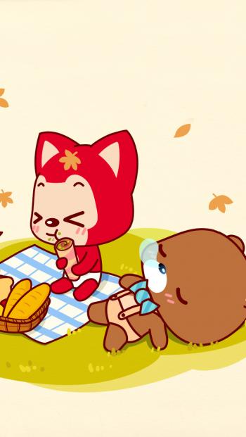 高清可爱卡通图片最新阿狸动漫电脑桌面壁纸第二辑第2张