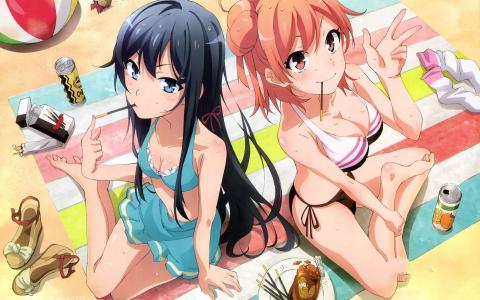 日本动漫东京猫猫美少女唯美浪漫桌面壁纸第3张