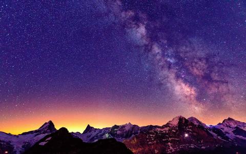 最新最流行养眼梦幻星空图片个性手机锁屏壁纸下载第5张
