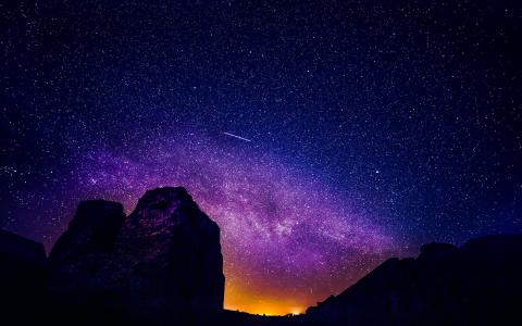 最新最流行养眼梦幻星空图片个性手机锁屏壁纸下载第6张