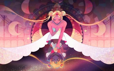 日本动漫美少女战士可爱唯美高清桌面壁纸(四)第6张