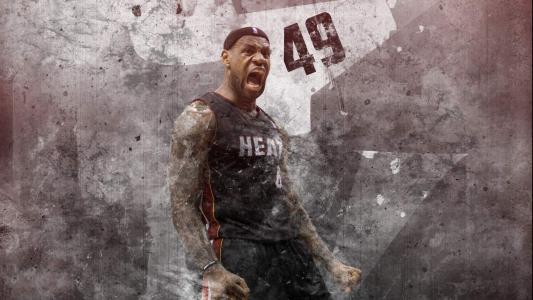 NBA球星高清图片合集经典电脑桌面壁纸第一辑第5张