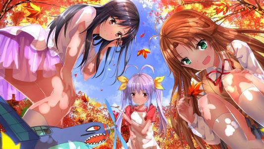 日本动漫东京猫猫美少女唯美浪漫桌面壁纸第4张