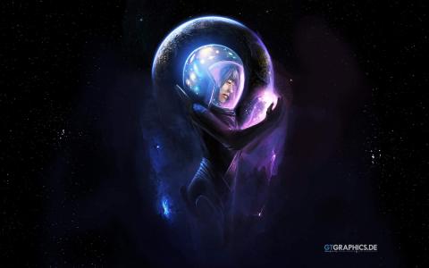 精选唯美太空绚丽多彩璀璨星空宇宙高清图片电脑桌面壁纸下载第一辑第3张
