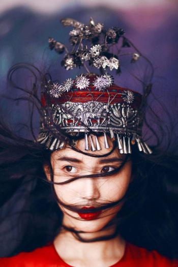 高清湖北武汉美女张辛苑水中静态唯美魅惑写真第0张