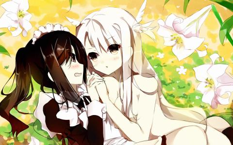日本动漫东京猫猫美少女唯美浪漫桌面壁纸第2张