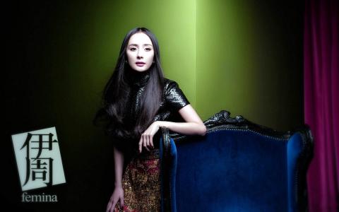 人气小花旦杨幂夏日复古风甜美写真桌面壁纸(二)第6张