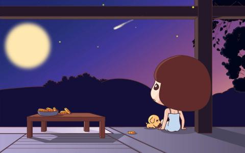 中秋节月饼甜美美食精选高清平板壁纸图片大全第3张