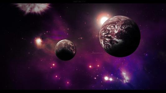 精选唯美太空绚丽多彩璀璨星空宇宙高清图片电脑桌面壁纸下载第一辑第5张