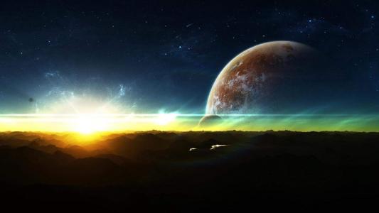 精选唯美太空绚丽多彩璀璨星空宇宙高清图片电脑桌面壁纸下载第一辑第6张