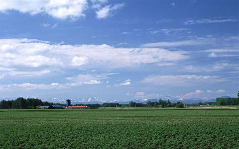 2015年1月日历壁纸唯美好看的蓝天白云自然风景图片合集第0张