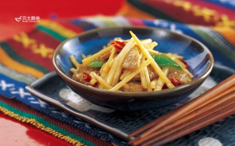 色泽诱人的餐桌家常菜美食高清桌面壁纸第三辑第5张