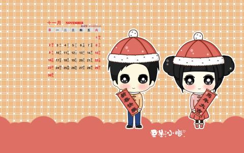可爱女生创意手机壁纸图片第5张