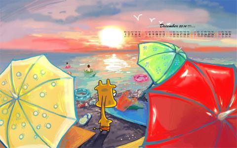 可爱女生创意手机壁纸图片第6张