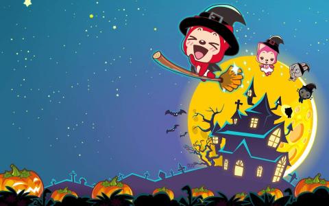 高清可爱卡通图片最新阿狸动漫电脑桌面壁纸第一辑第3张