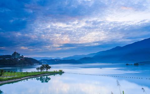 大海图片大全大图高清蓝天白云宽屏电脑桌面壁纸下载第5张