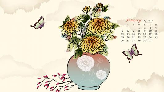 最流行新款气质女神范冰冰精致手绘素描十二星座系列桌面壁纸高清下载第一辑第1张
