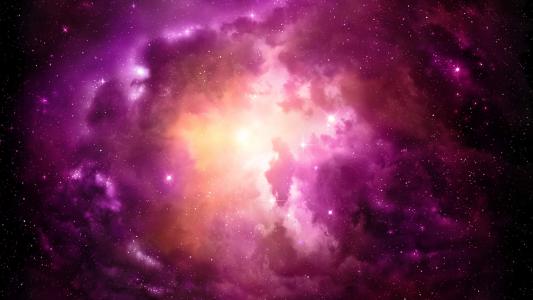 精选唯美太空绚丽多彩璀璨星空宇宙高清图片电脑桌面壁纸下载第一辑第5张
