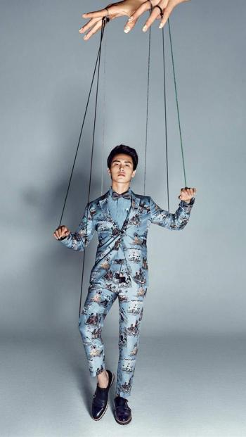内地山东省德州市武城男明星马天宇时尚帅气写真图片电脑桌面壁纸下载第1张