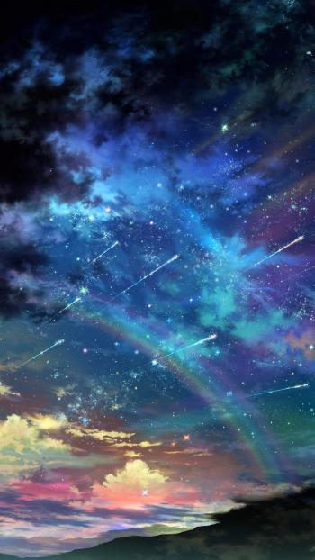最新最流行养眼梦幻星空图片个性手机锁屏壁纸下载第1张