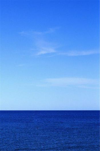 夏日小新清唯美海边风景手机桌面壁纸下载第1张
