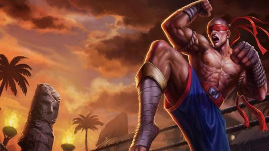英雄联盟lol盲僧李青皮肤图片壁纸1下载第2张