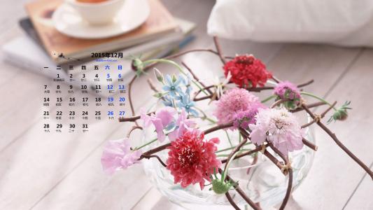 小清新花瓶花束静物摄影高清宽屏桌面壁纸第0张