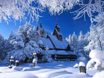 冬日雪景图片 _ 第(1)张