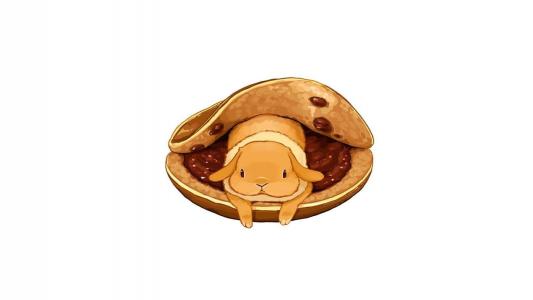 高清蛋糕美味甜点手绘插画桌面壁纸下载第6张