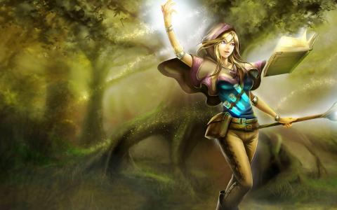 英雄联盟LOL武器大师皮肤桌面壁纸第1张