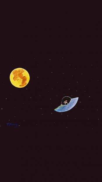紫色的唯美风景非主流图片手机壁纸第0张