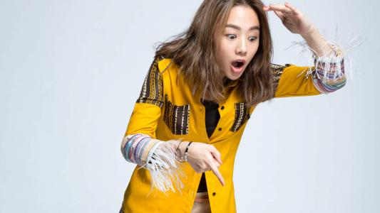 台湾女演员吴映洁(鬼鬼)清纯写真图片第3张