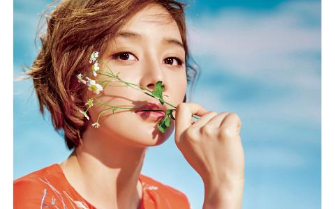 高清中国内地影视湖北省襄阳女演员袁姗姗优雅气质写真图片桌面壁纸第0张