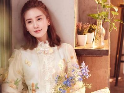 刘诗诗清新甜美写真图片桌面壁纸第2张