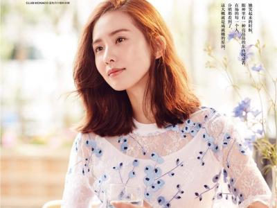 刘诗诗清新甜美写真图片桌面壁纸第3张