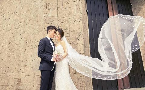 霍建华林心如婚纱照图片桌面壁纸第3张